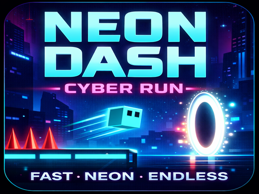 Neon Dash Cyber Run image