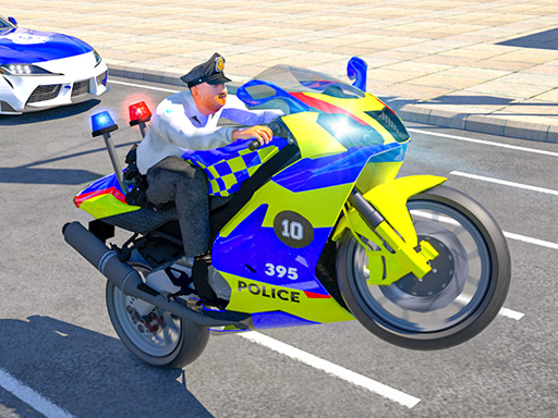 Police Bike Stunt Race image