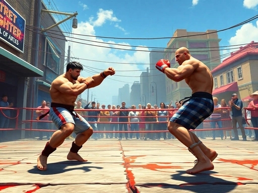 Real Street Fighter 3D image