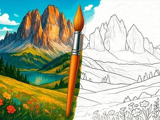 Vibe Colouring image