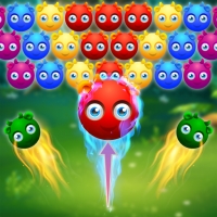 Cute Monster Bubble Shooter Play