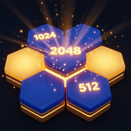 Hexa Merge 2048 Puzzle