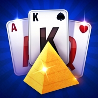 Pyramid Solitaire Blue Play